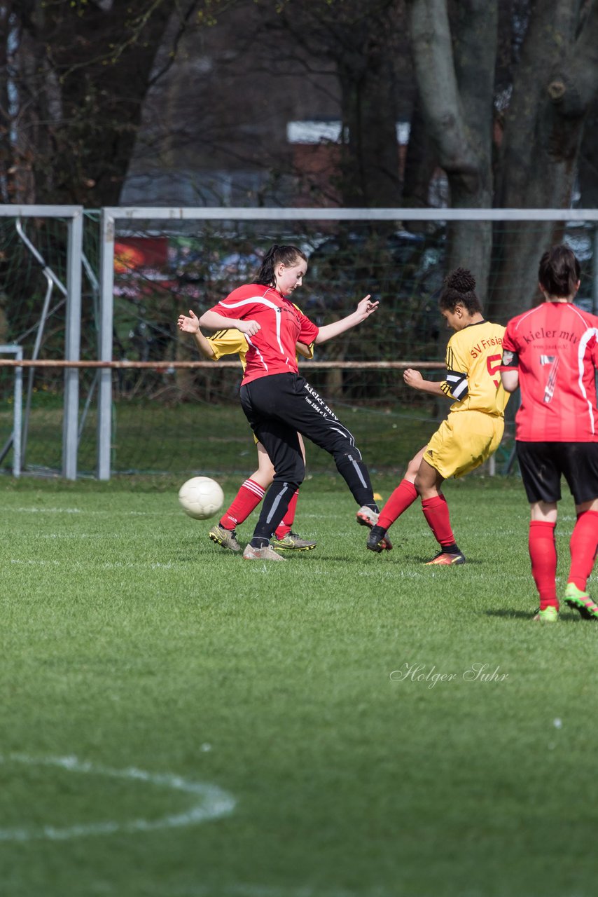 Bild 256 - B-Juniorinnen Kieler MTV - SV Frisia 03 Risum-Lindholm